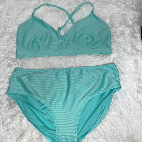 No Boundaries 2 Piece Swimsuit 3 X - Picture 1 of 7